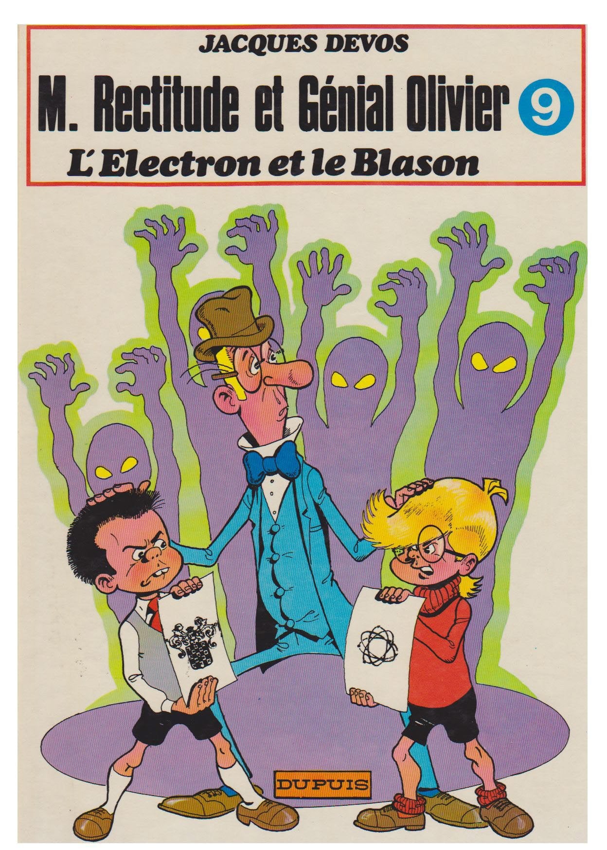 M. Rectitude et Génial Olivier, n° 9 : L'electron et le blason book