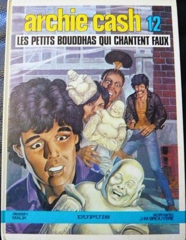 archie cash n°12 - Les petits bouddhas qui chantent faux book