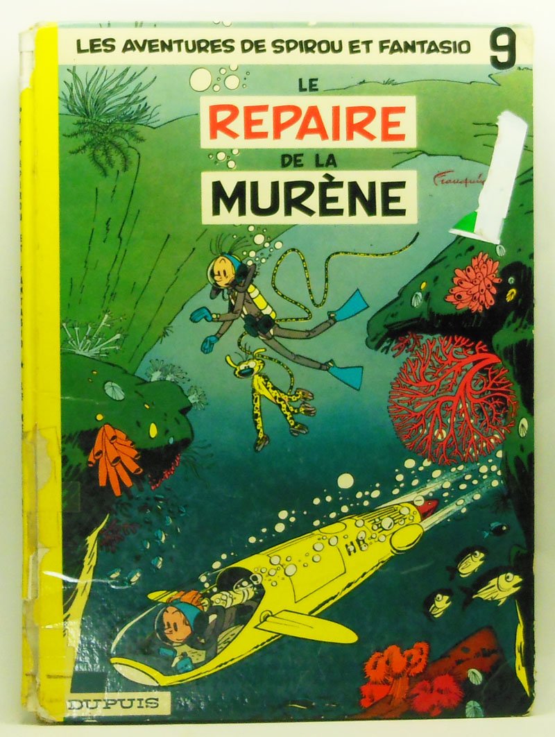 Spirou et Fantasio - Rombaldi - 2 - Les Chapeaux noirs/Mystère à la frontière/Il y a un sorcier à Champignac/Spirou et les hommes-grenouilles/Spirou et les héritiers Comics for children & teenagers