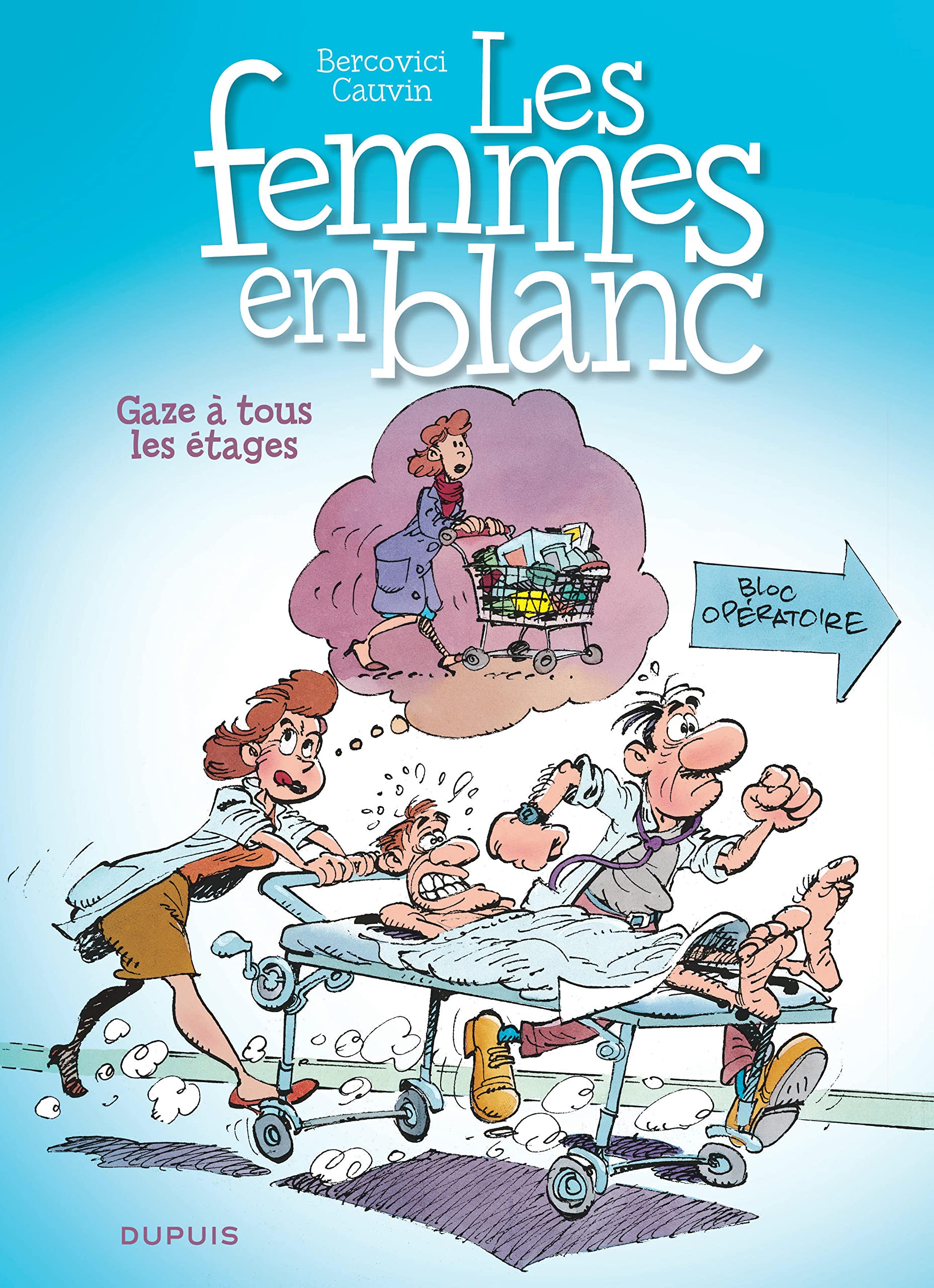 Les femmes en blanc - Tome 2 - Gaze à tous les étages Manga