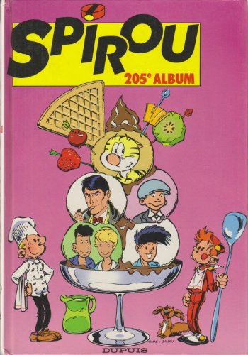 Spirou reliure d'album n° 205. book