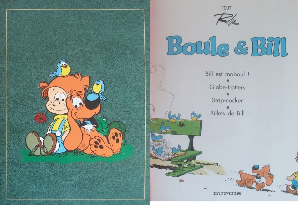 ROMBALDI TOUT ROBA BOULE ET BILL. BILL EST MABOUL - GLOBE YTOTTERS - STRIP COCKER - BILLETS DE BILL. book