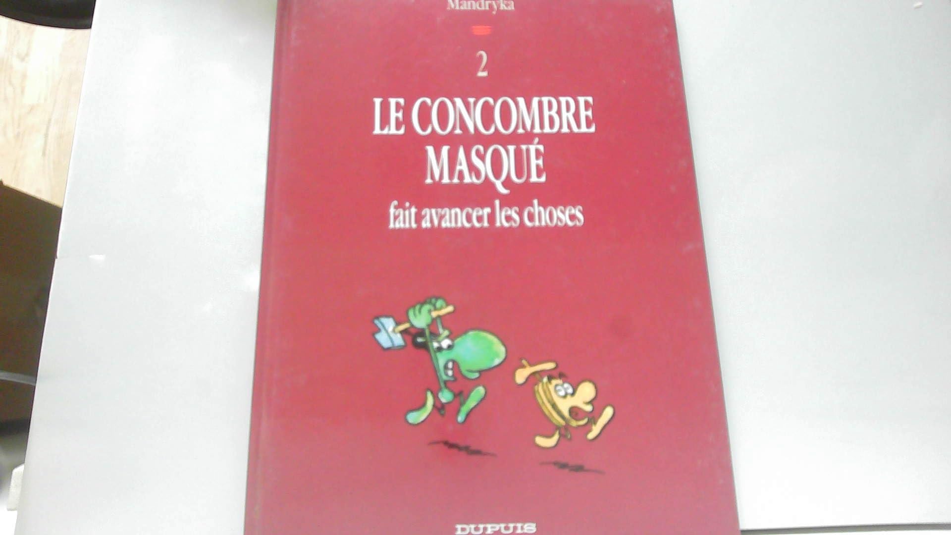 Le concombre masqué fait avancer les choses Books