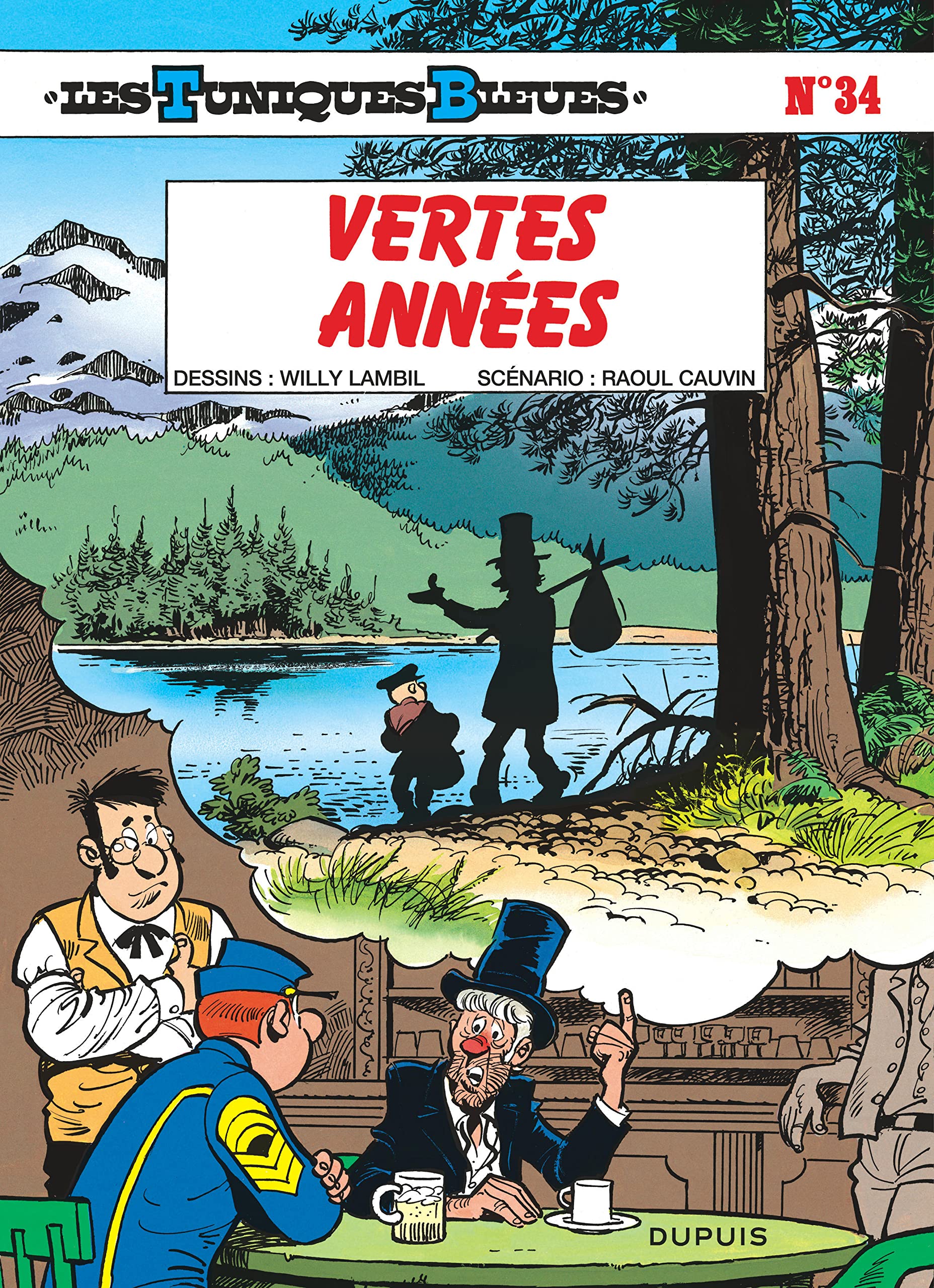 Les Tuniques Bleues - Tome 34 - Vertes années Manga