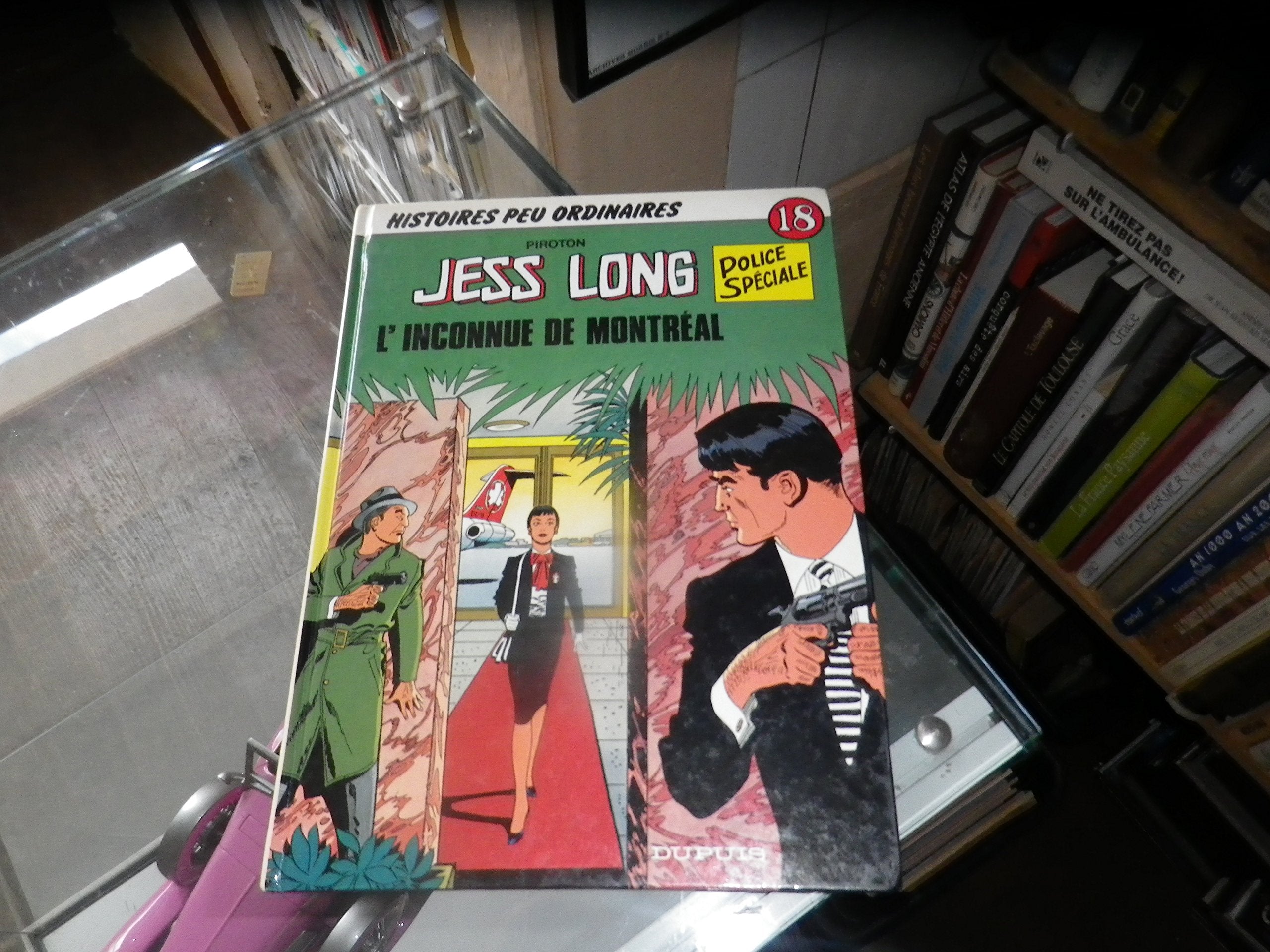 Jess Long : police spéciale. Vol. 18. L'Inconnue de Montréal book