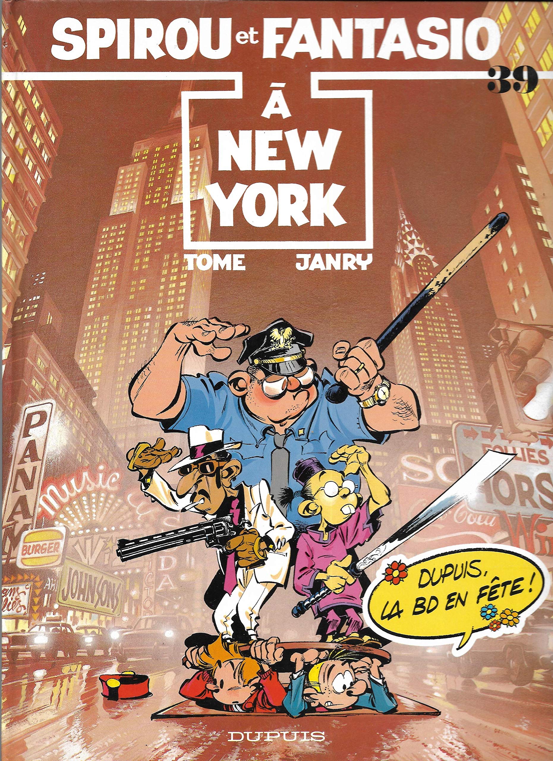 Spirou et Fantasio à New-York Books