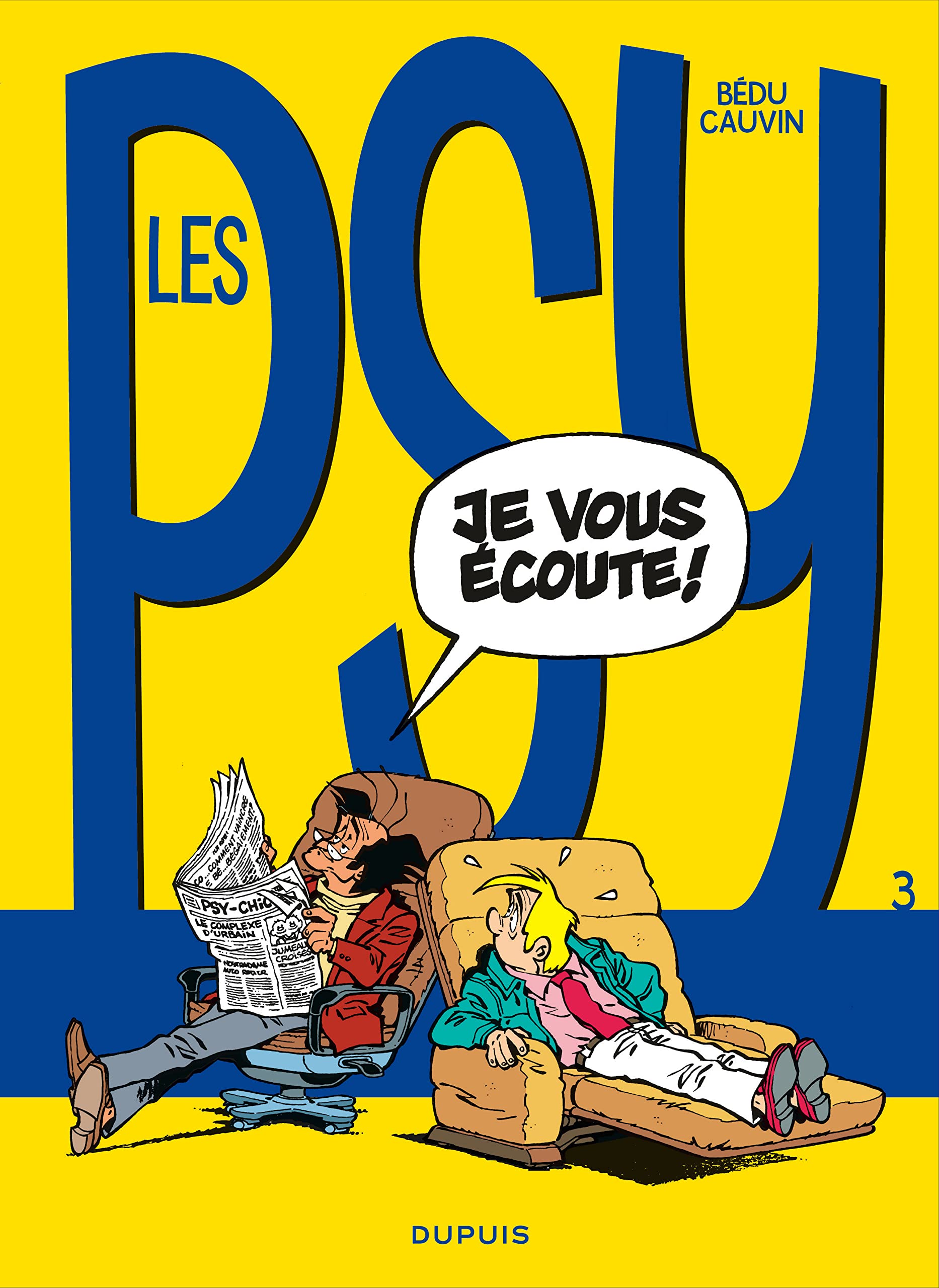 Les Psy - Tome 3 - Je vous écoute ! Manga