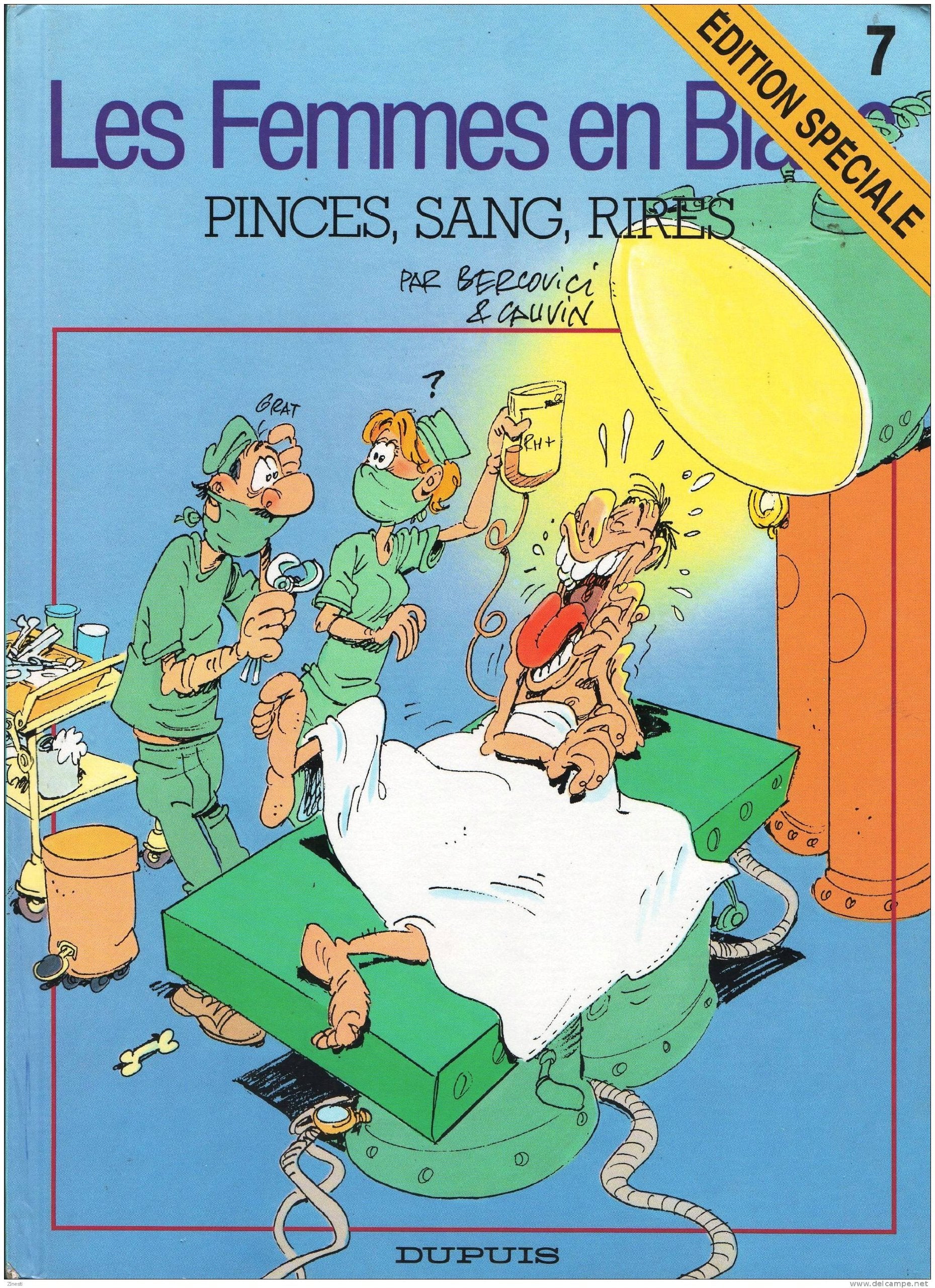 Femmes en blanc n07 pinces sans rire c (Fonds) Books