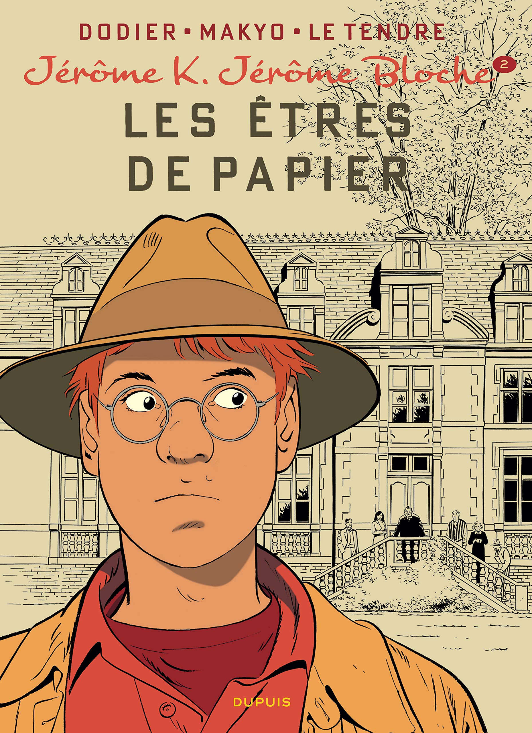 Jérôme K. Jérôme Bloche, tome 2 : Les Êtres de papier Manga