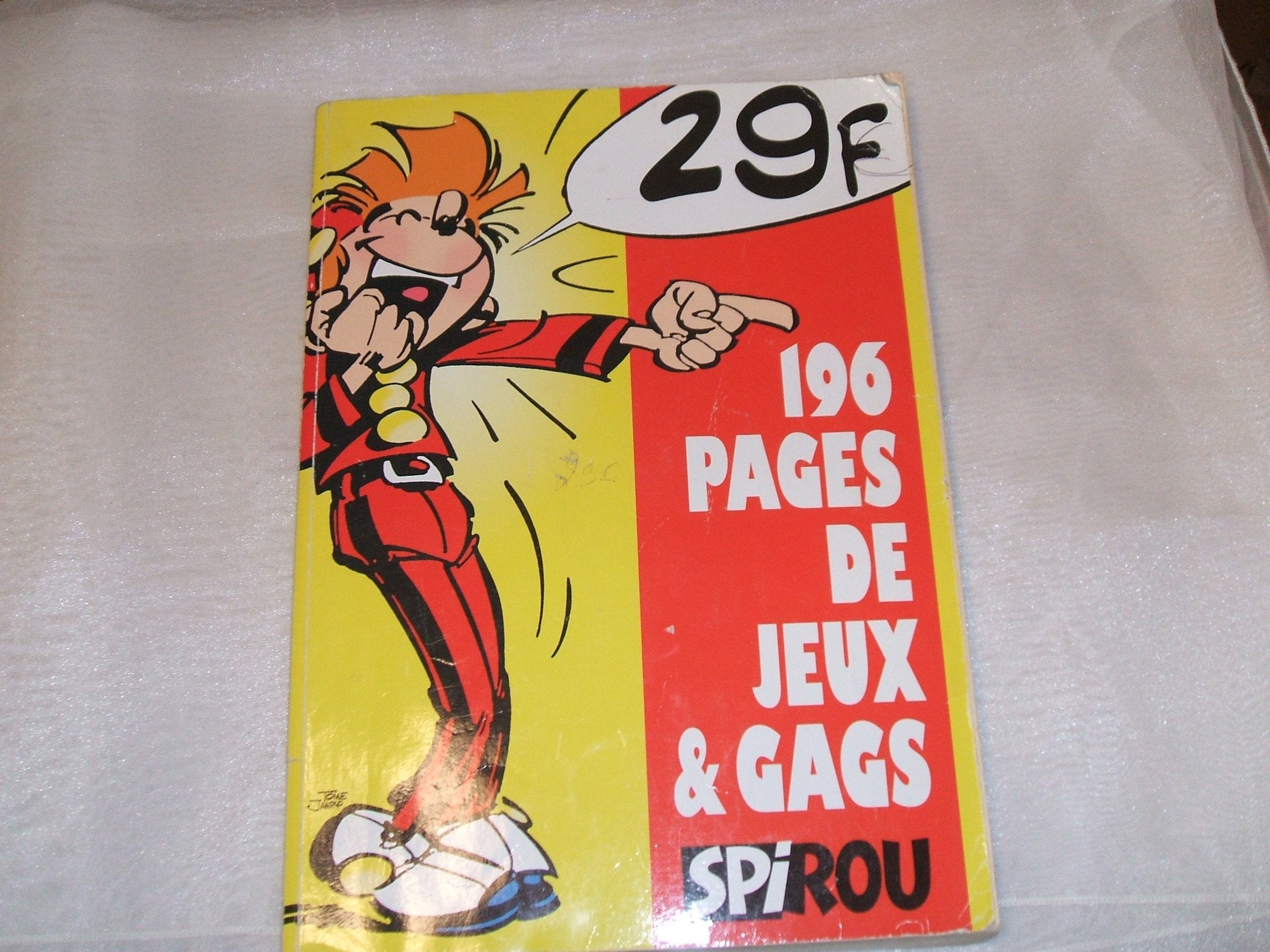 Spirou magazine, Hiver 1998 : Jeux et gags book