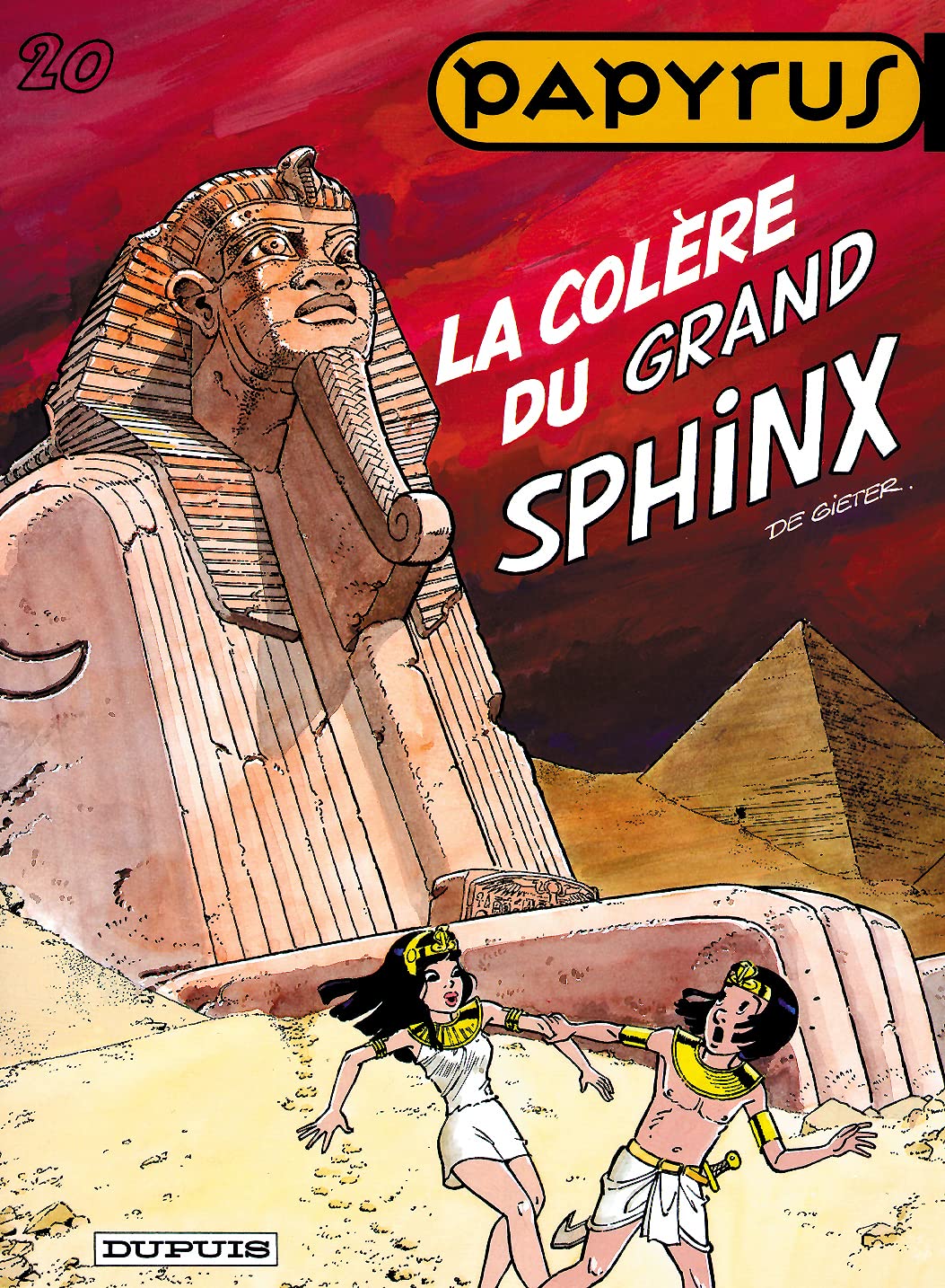 Papyrus - Tome 20 - La Colère du grand sphinx Manga