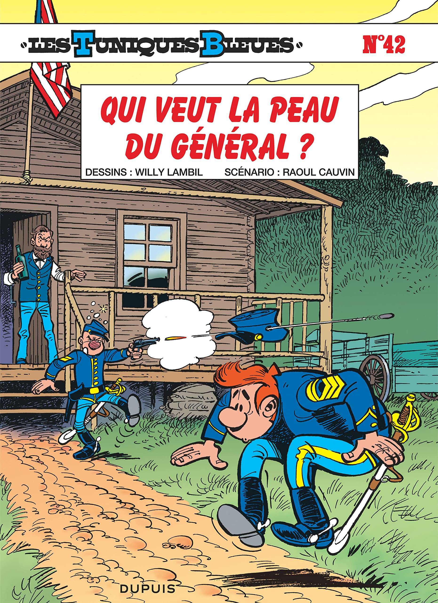 Les Tuniques bleues 42/Qui veut la peau du general Humour & Satire