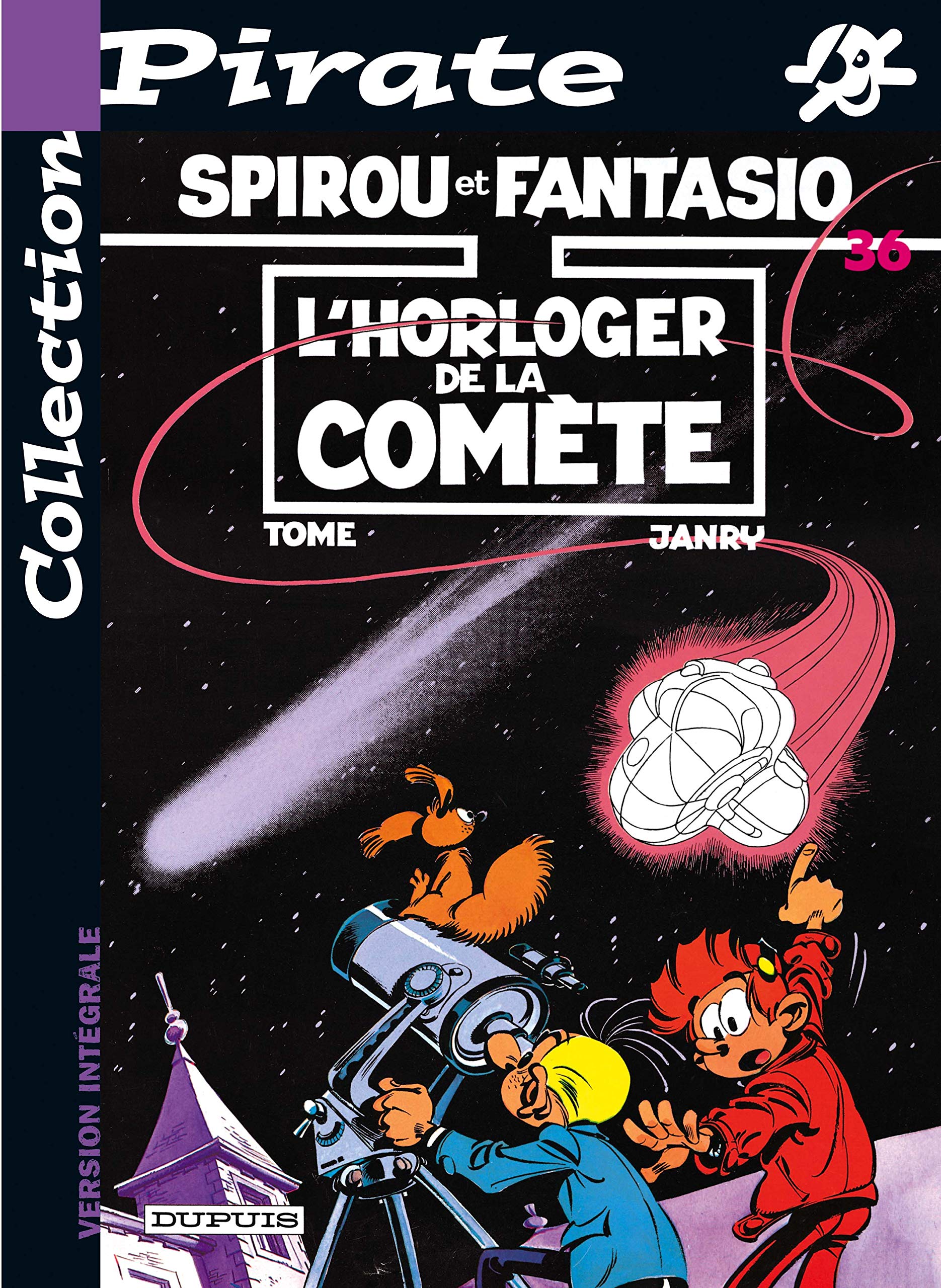 Spirou et Fantasio Tome 36 : L'horloger de la comète Manga