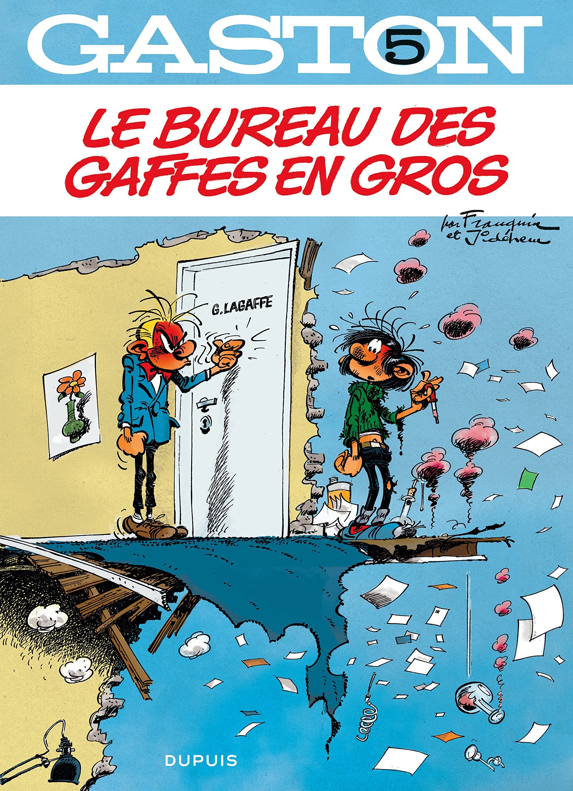 Gaston (old) - Tome 5 - Le bureau des gaffes en gros book