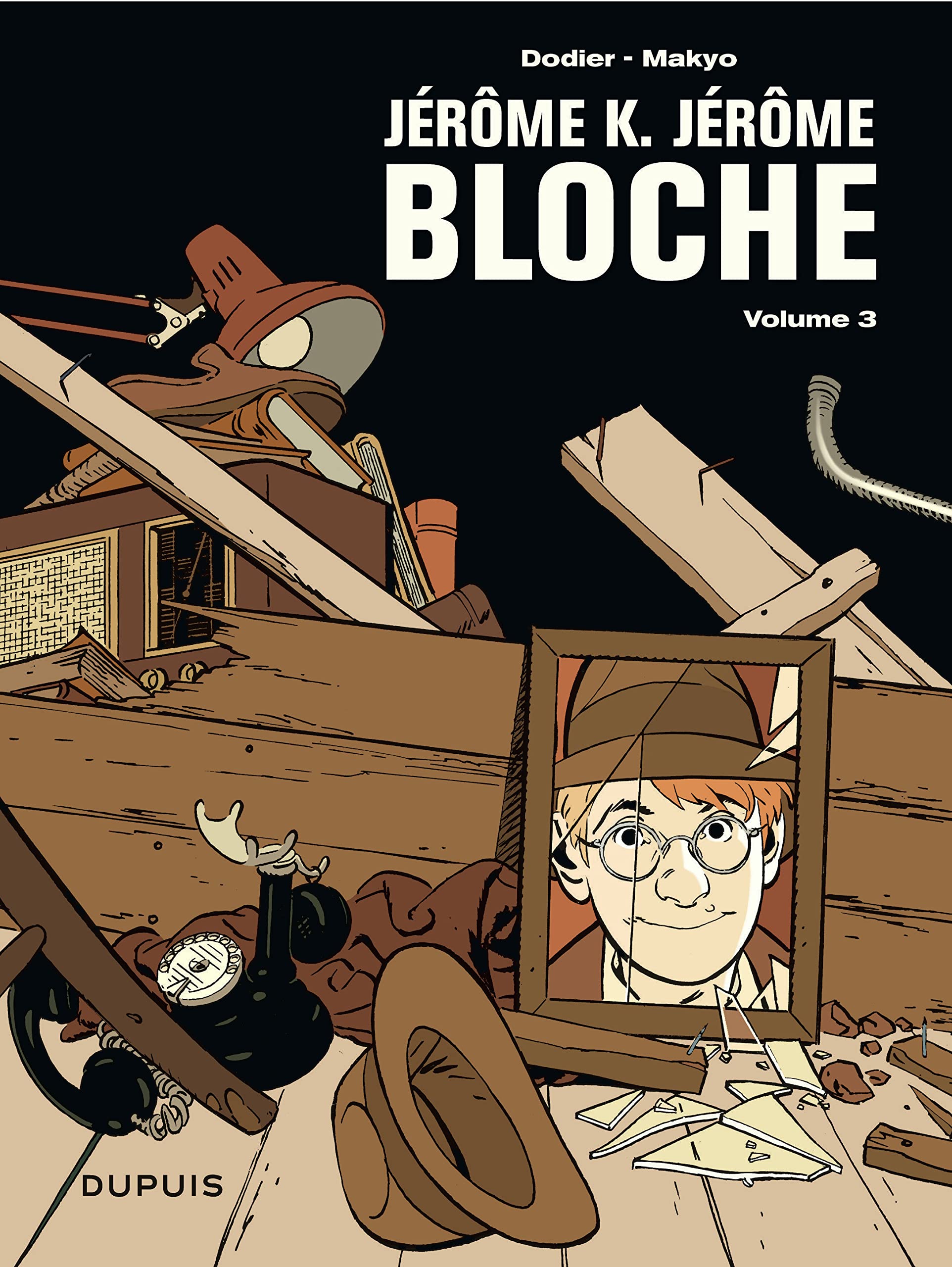Jérôme K. Jérôme Bloche - L'intégrale - Tome 3 - Jérôme K. Jérôme Bloche - L'intégrale - tome 3: Un oiseau pour le chat ; Le vagabond des dunes ; L'absent Manga