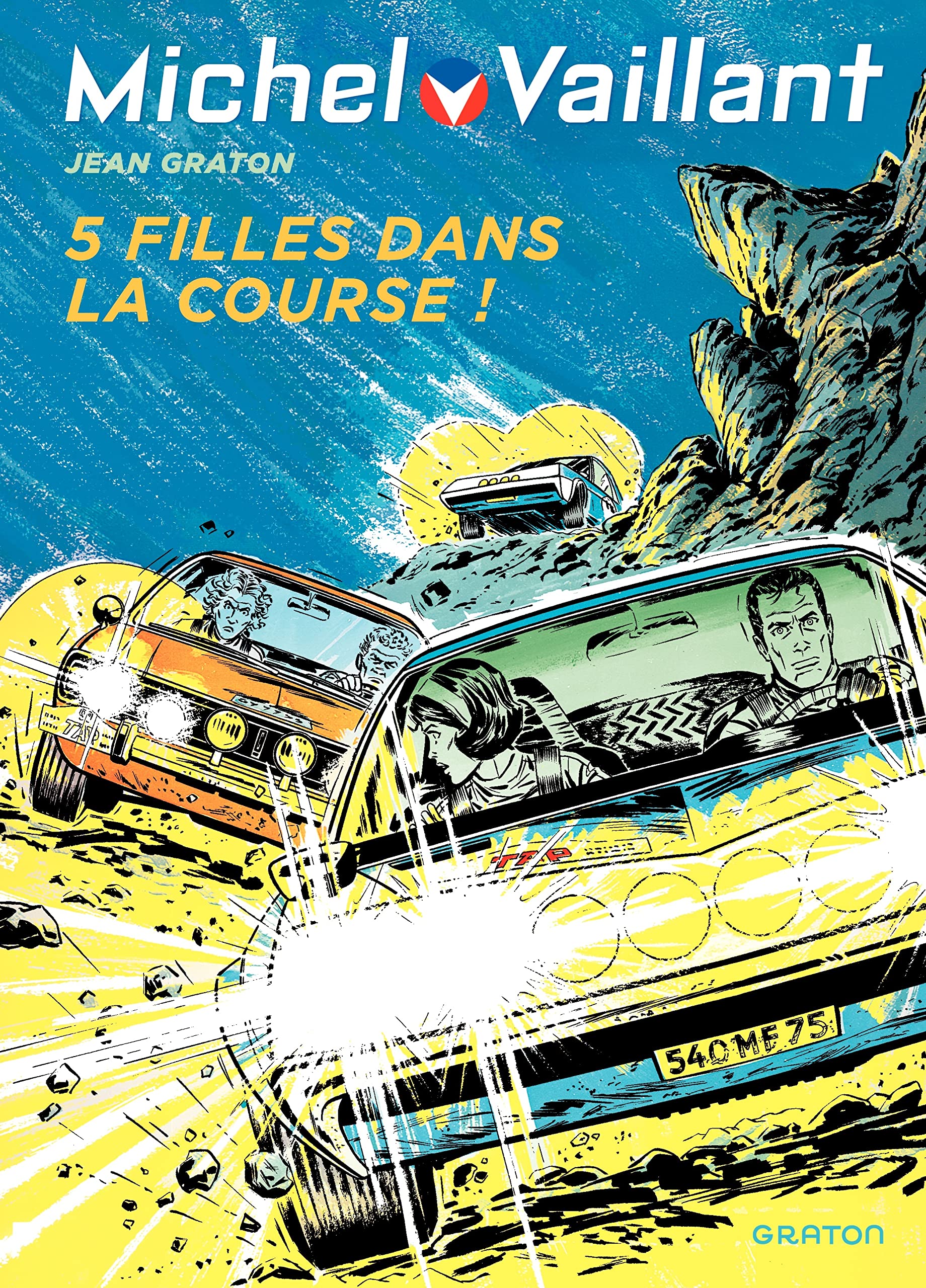 Michel Vaillant - Tome 19 - Cinq filles dans la course Manga