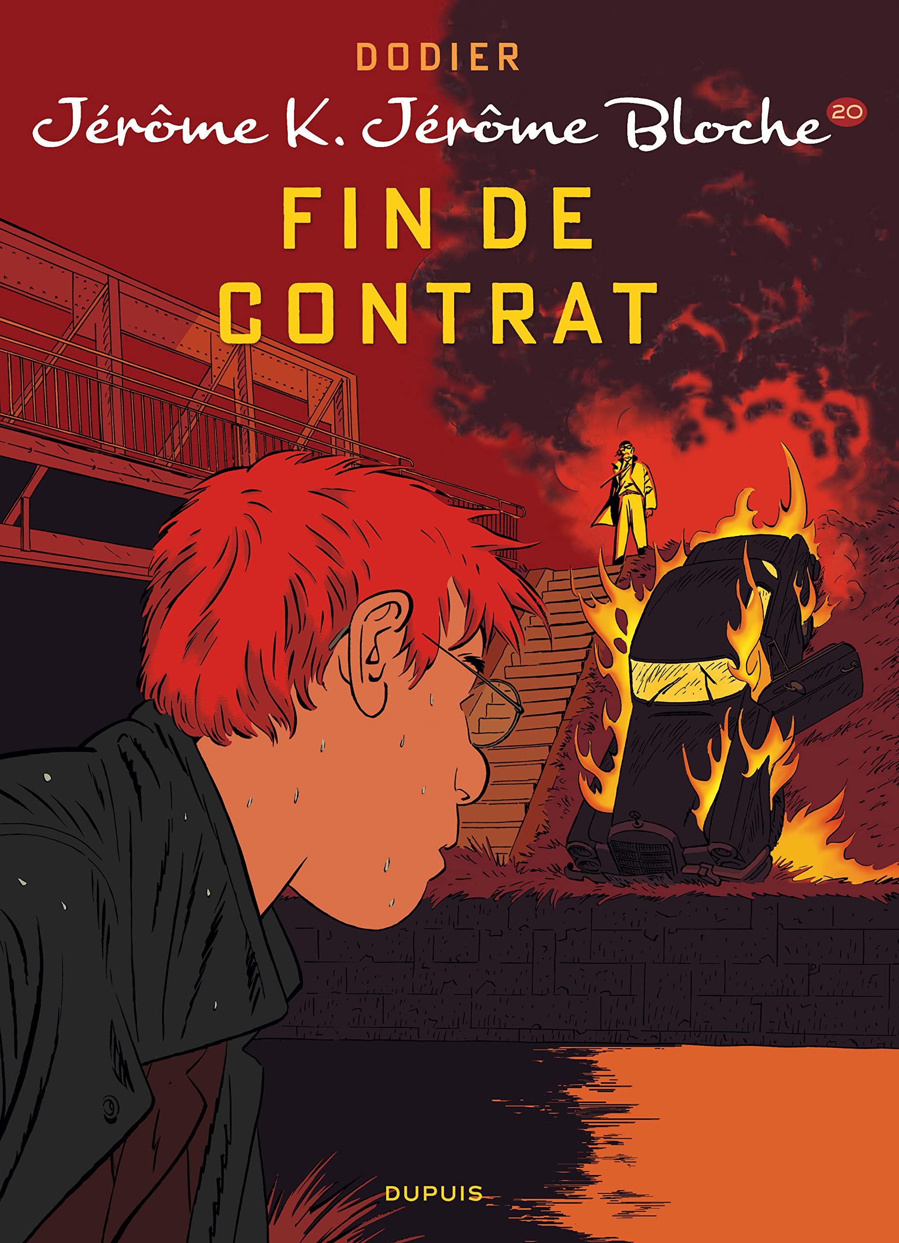 Jérôme K. Jérôme Bloche - Tome 20 - Fin de contrat (nouvelle maquette) Manga