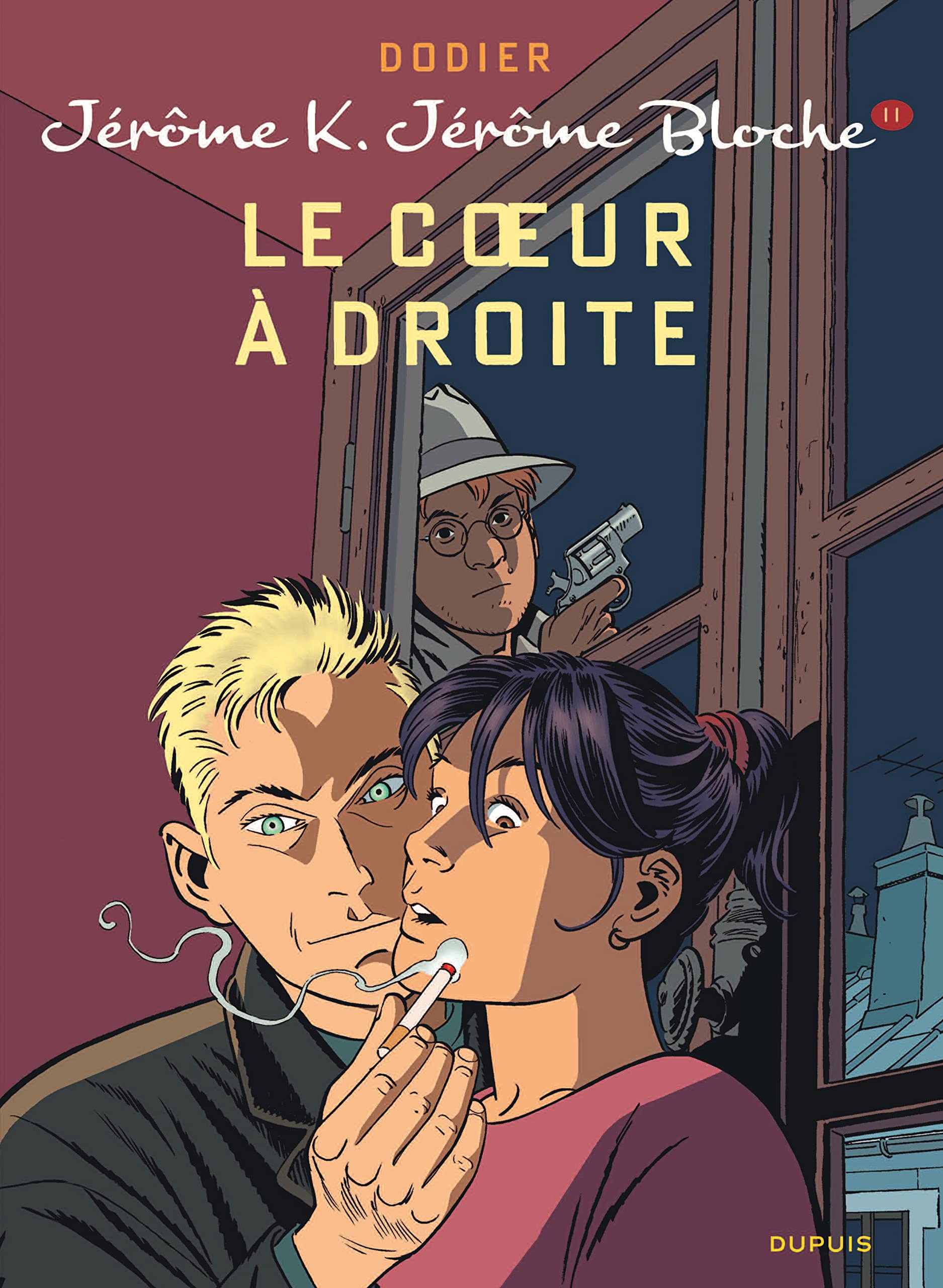 Jérôme K. Jérôme Bloche - Tome 11 - Le Coeur à droite (nouvelle maquette) Manga