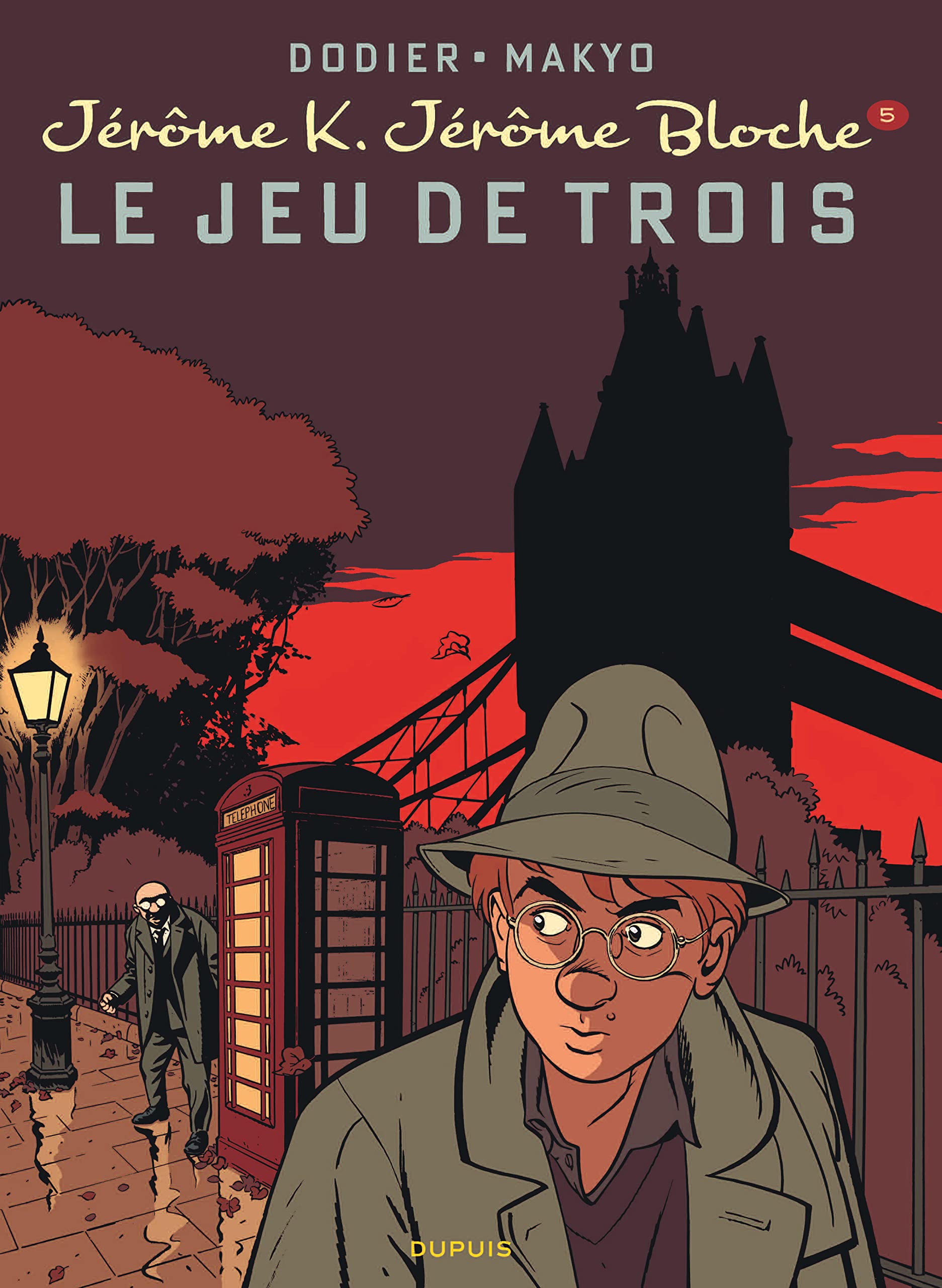 Jérôme K. Jérôme Bloche - Tome 5 - Le Jeu de trois (nouvelle maquette) Manga
