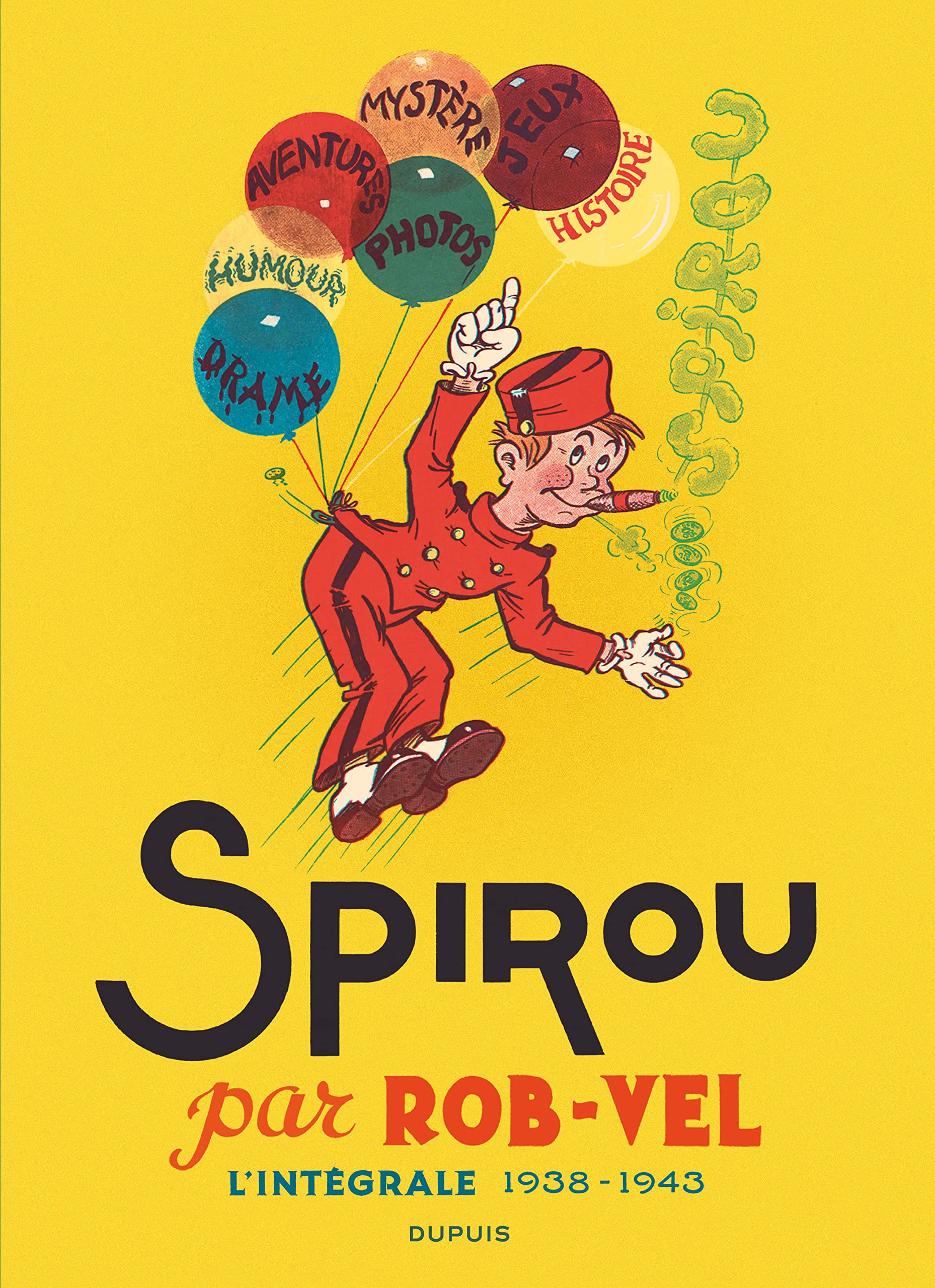 SPIROU PAR ROB-VEL - Tome 1 - Spirou par Rob-Vel: L'intégrale 1938-1943 Manga