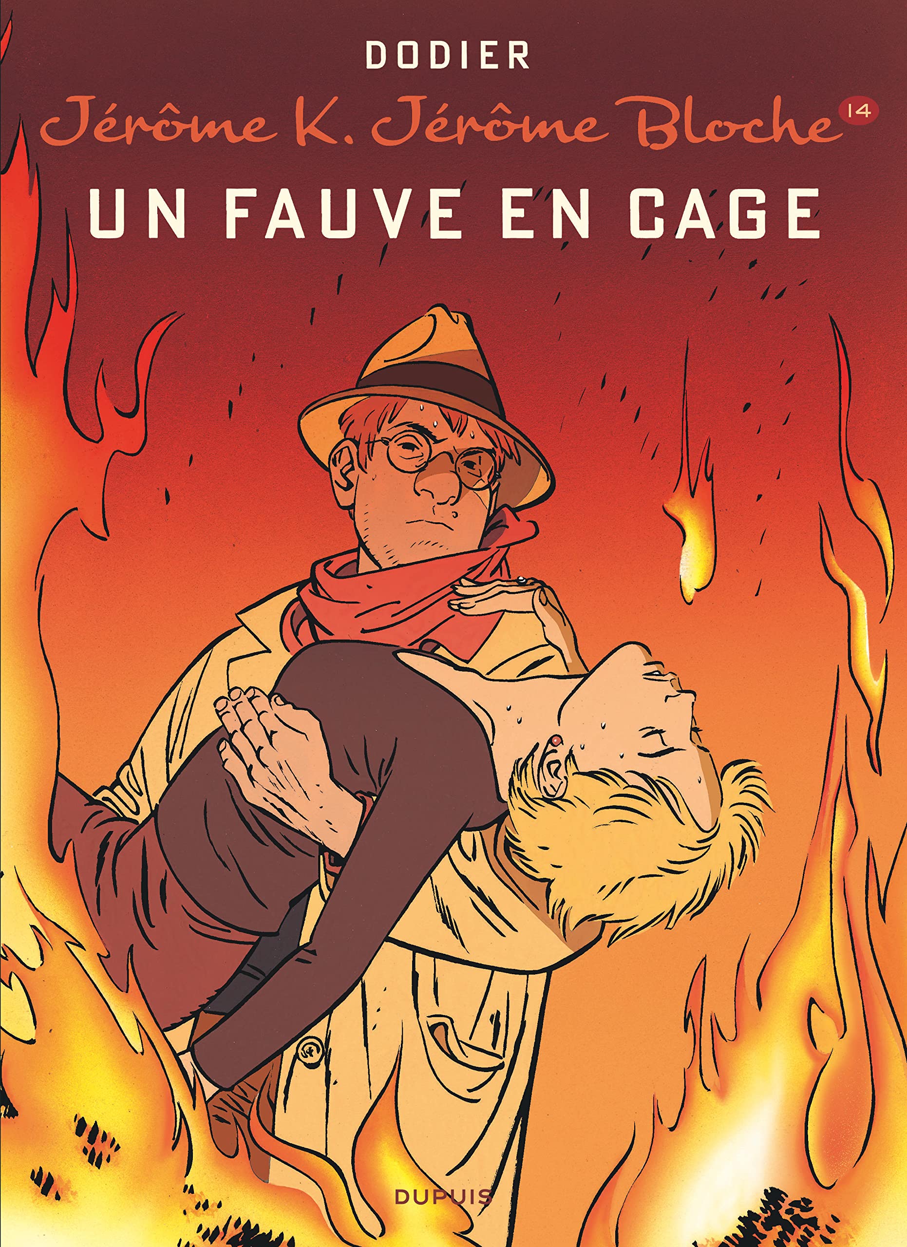Jérôme K. Jérôme Bloche - Tome 14 - Un fauve en cage (réédition) Manga