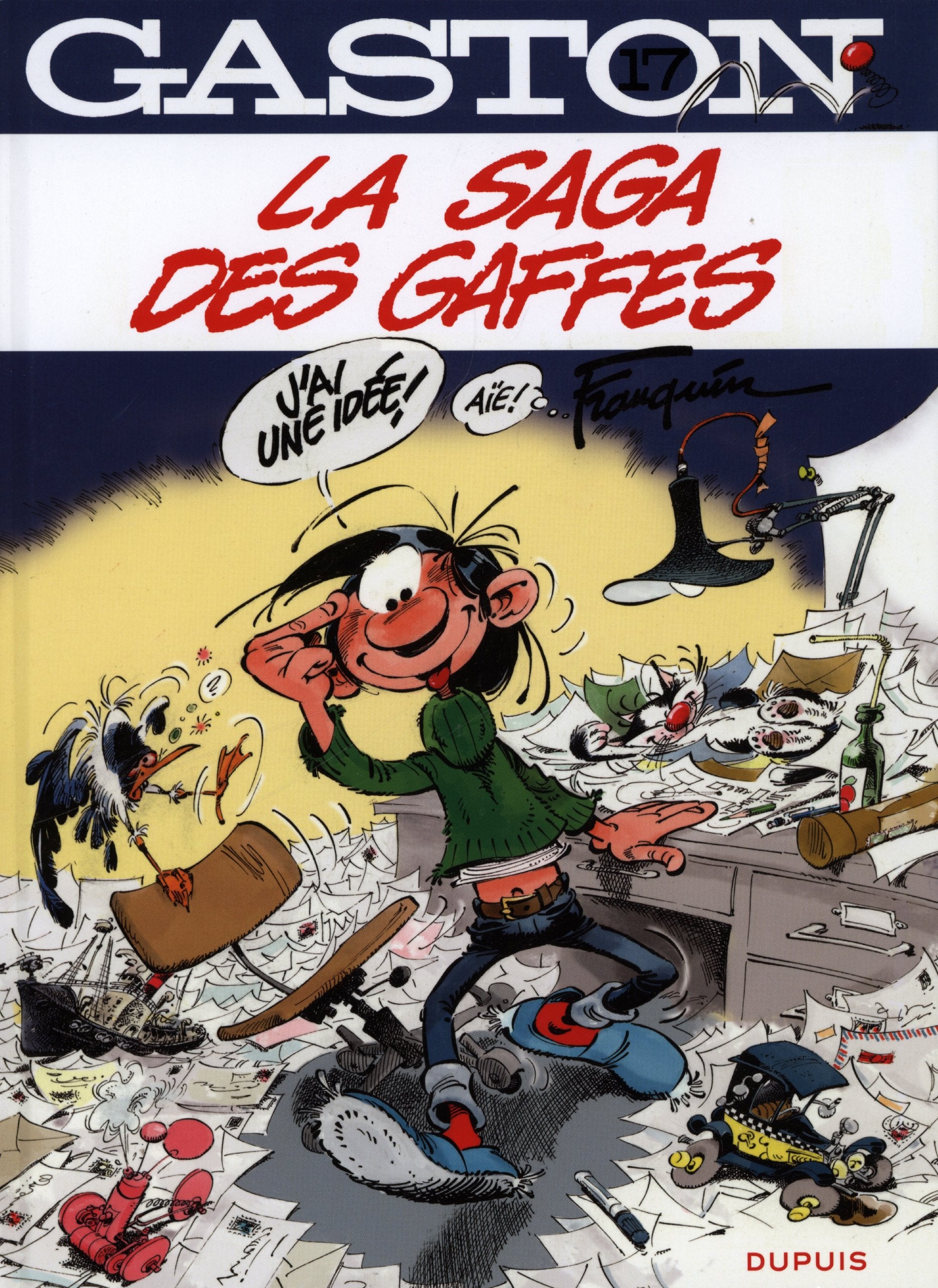 Gaston - Tome 17 - La saga des gaffes (opération 75 ans Spirou) book