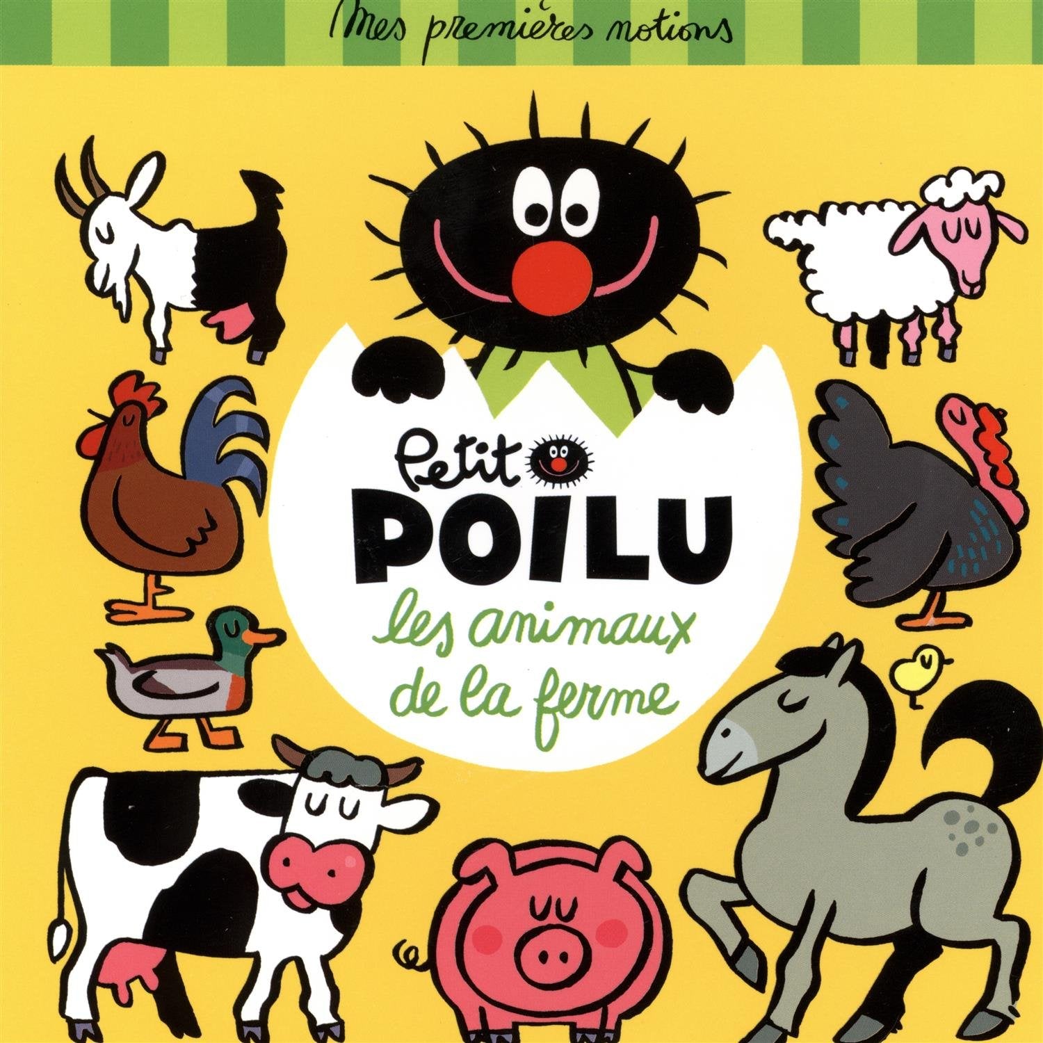 Imagier VPC - Tome 9 - Les animaux de la ferme: Mes premières notions Non-fiction