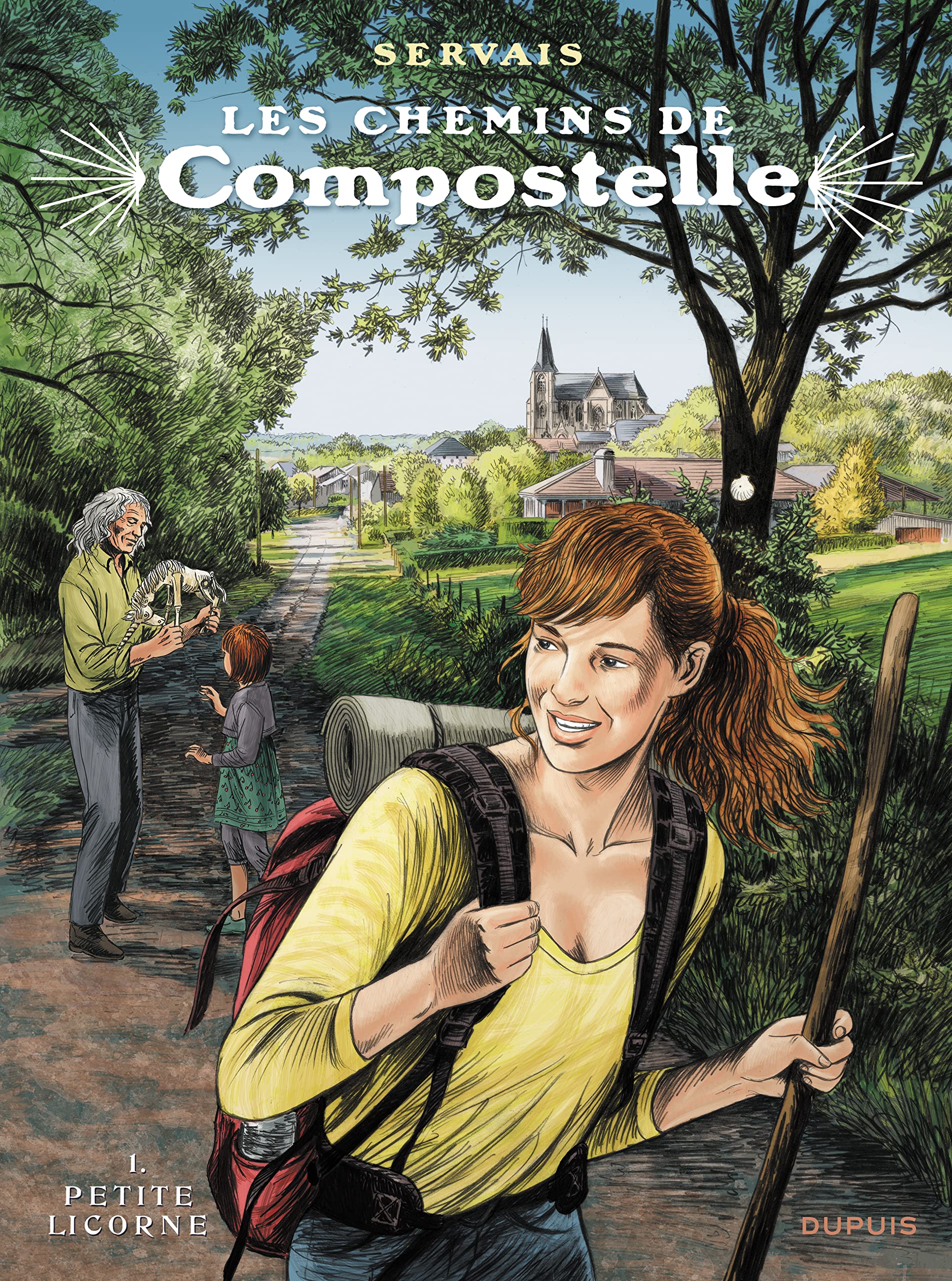 Les chemins de Compostelle - Tome 1 - La petite licorne (édition spéciale) Manga