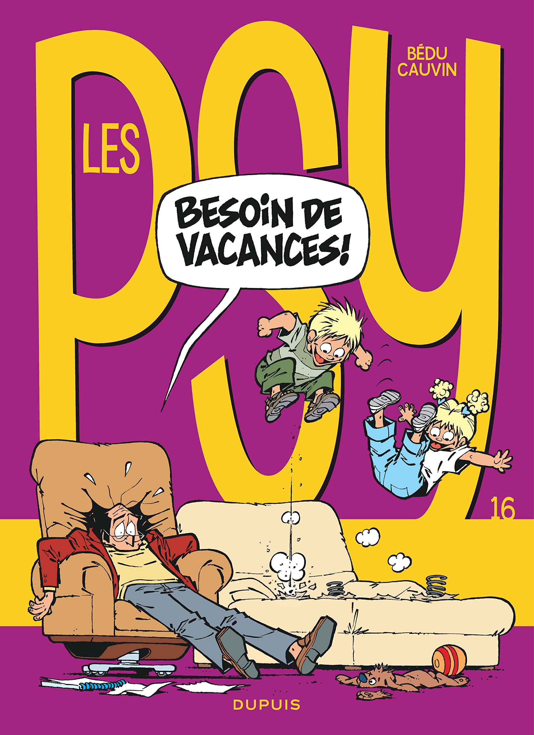 Les Psy - Tome 16 - Besoin de vacances ! (nouvelle maquette) Manga