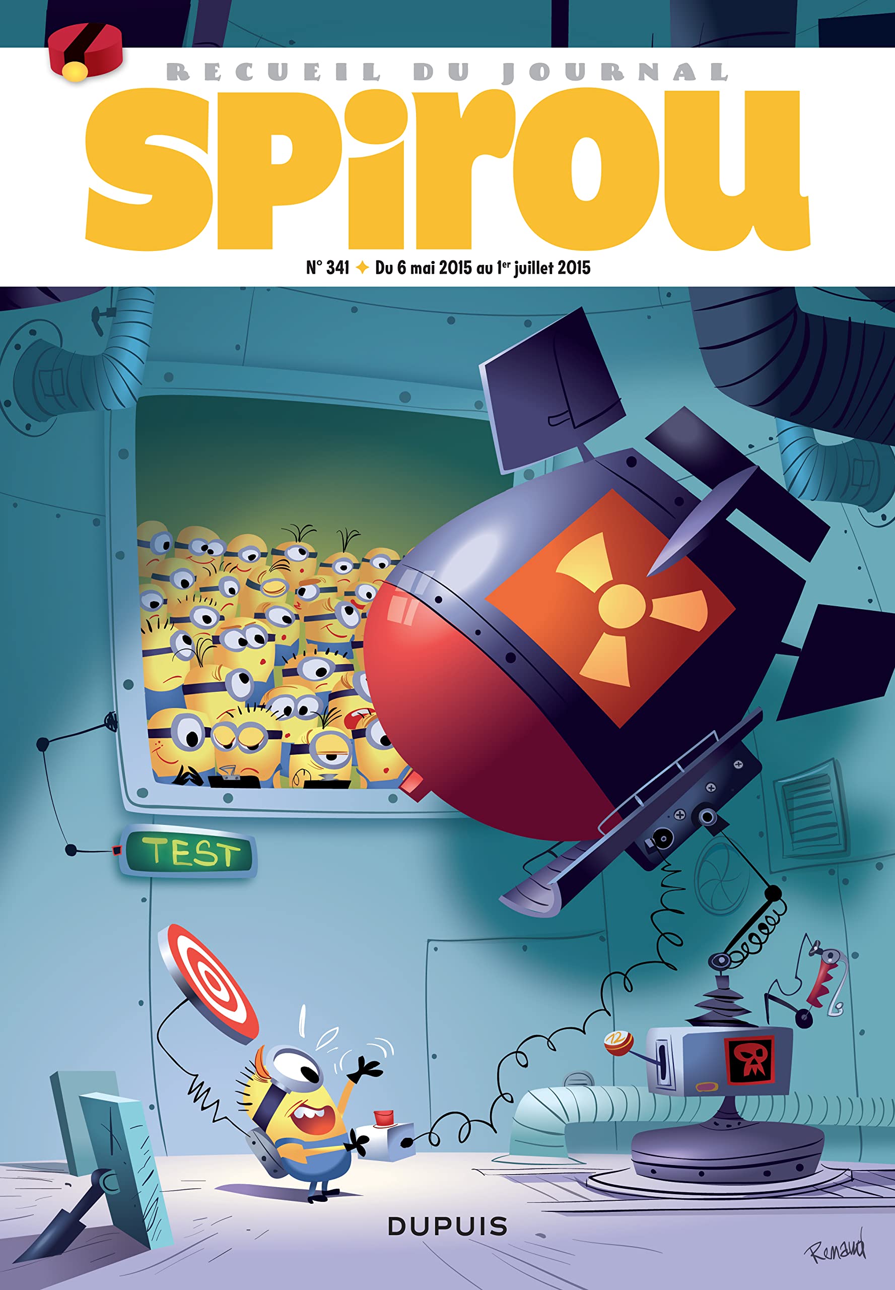 Recueil Spirou - tome 341 - Recueil Spirou 341 Manga