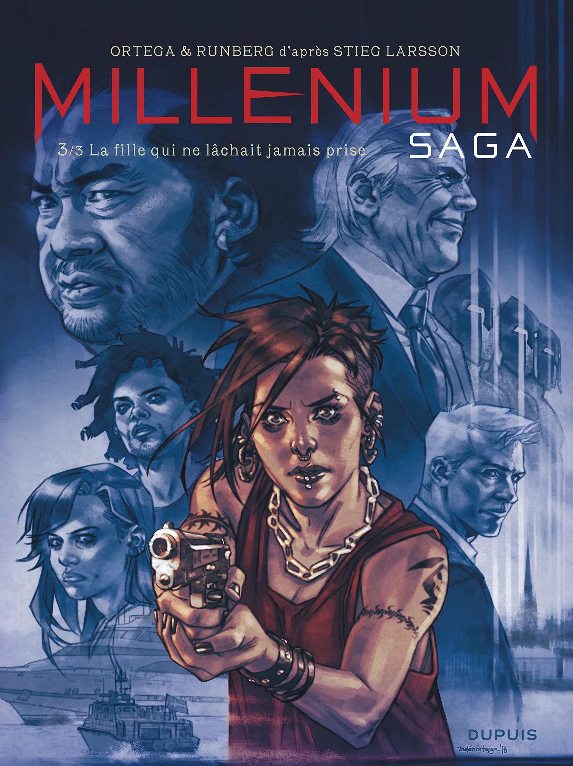 Millénium saga - Tome 3 - La fille qui ne lâchait jamais prise book