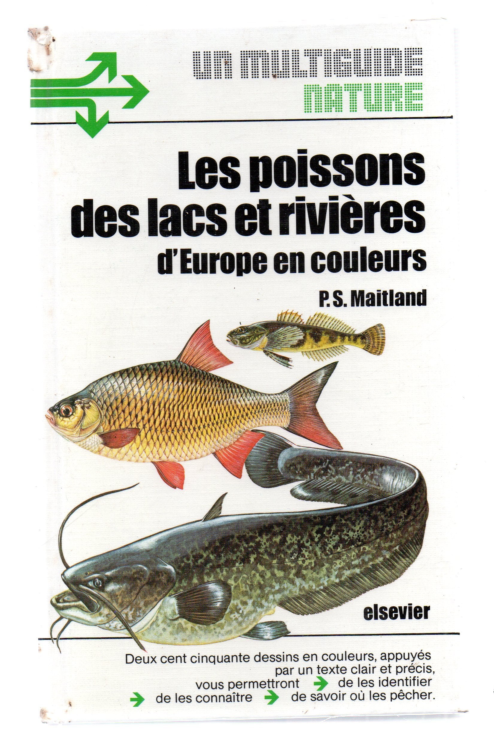 Les poissons des lacs et rivières d'Europe en couleurs Books