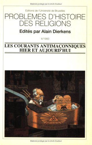 Les courants anti-maçonniques hier et aujourd'hui book
