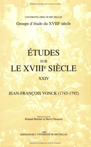 Jean-François Vonck (1743-1792) book