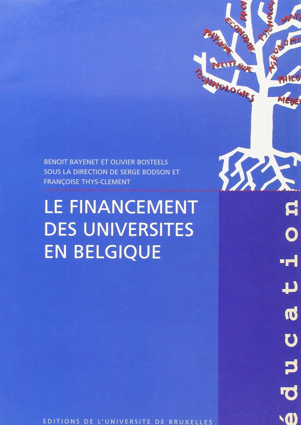 Le financement des universités en Belgique book