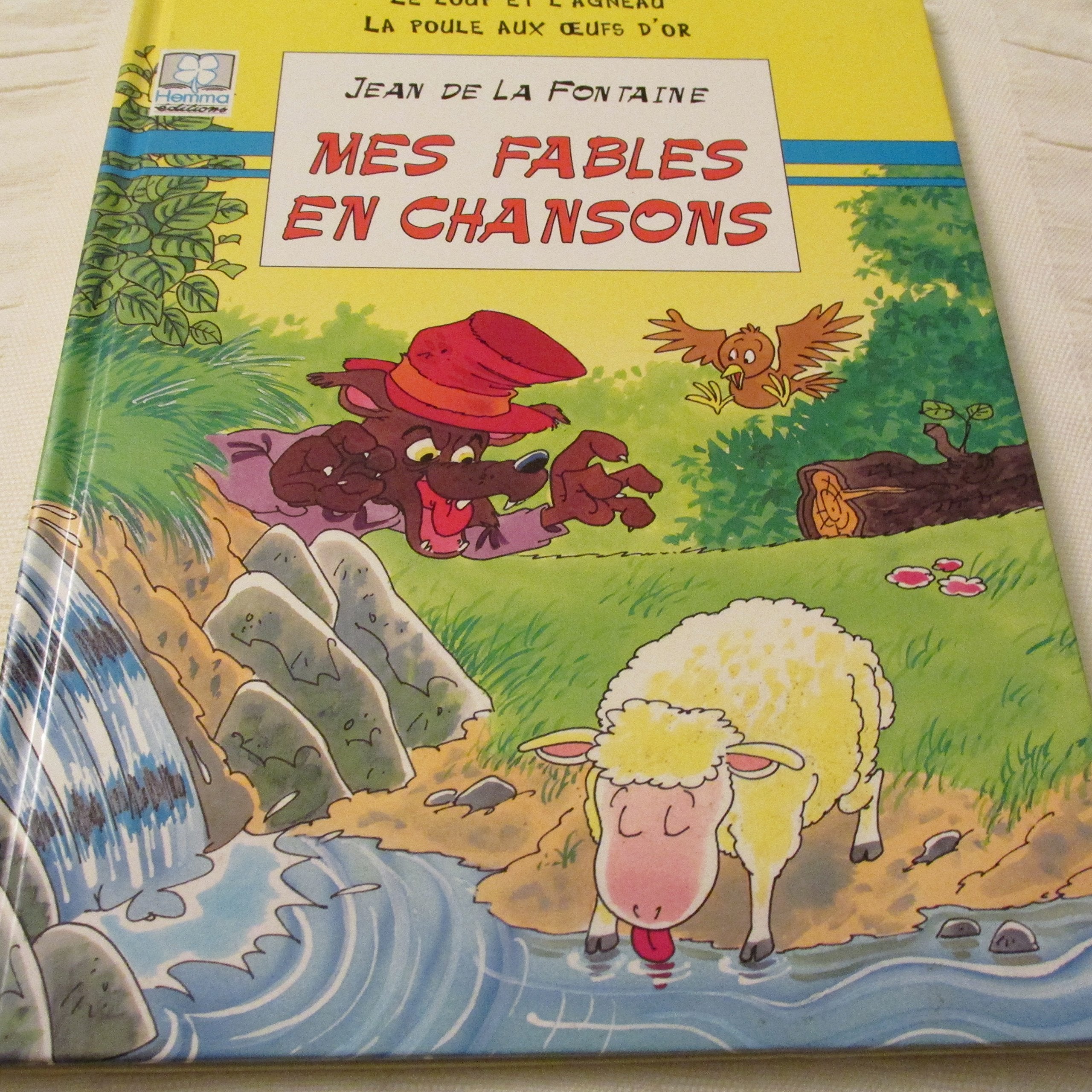 J écoute mes fables en chansons Books