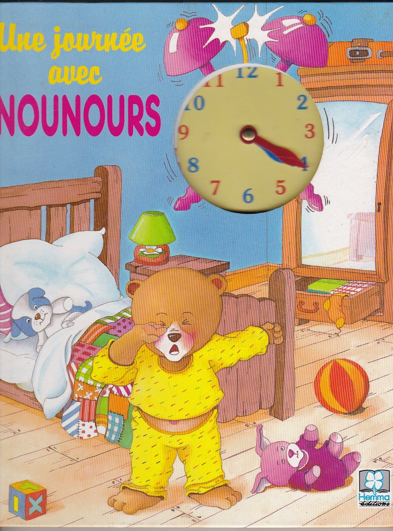 Une journée avec Nounours : quelle heure est-il ? book
