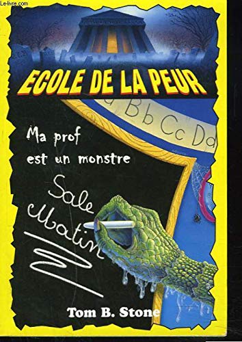 Ma Prof est un monstre book