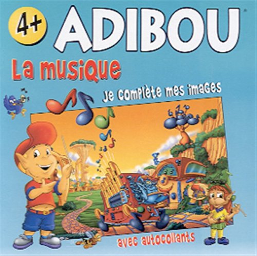 La Musique. Je Complete Mes Images Avec Autocollants Books