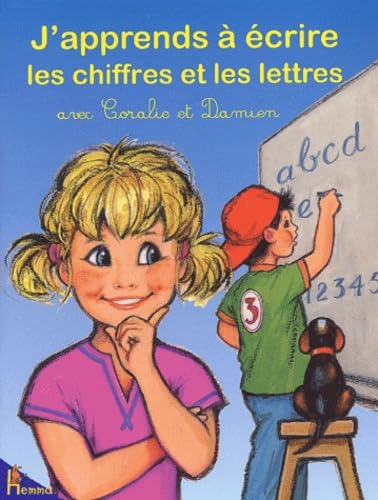 J'Apprends A Ecrire Les Chiffres Et Les Lettres Avec Coralie Et Damien Study Guides