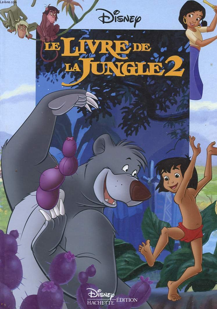 Puzzle livre de la jungle 2 mowgli Books