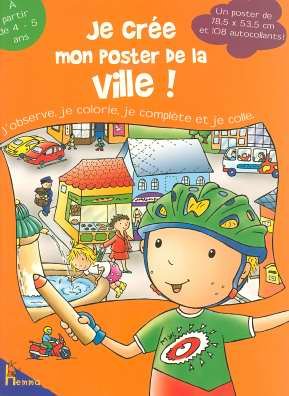 Je crée mon poster de la ville book