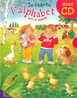 Je chante l'alphabet avec les animaux book