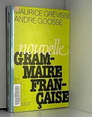 Nouvelle grammaire française Foreign Languages ​​& Dictionaries