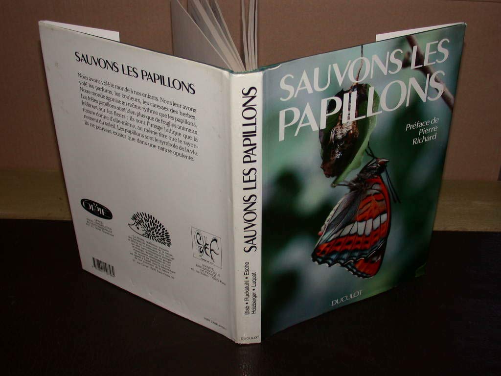 Sauvons les papillons 092697 book