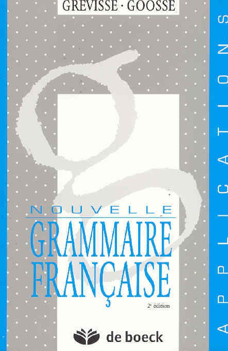 NOUVELLE GRAMMAIRE FRANCAISE - APPLICATIONS Books
