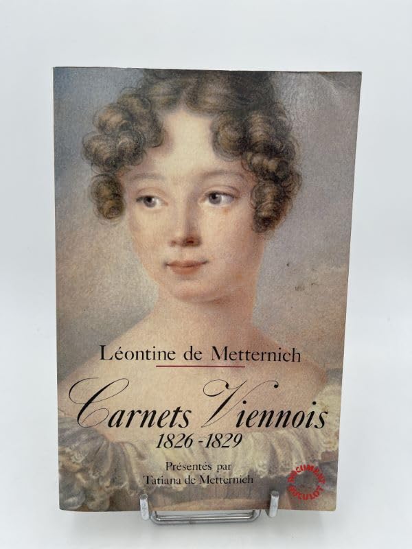 Carnets viennois, 1826-1829 book