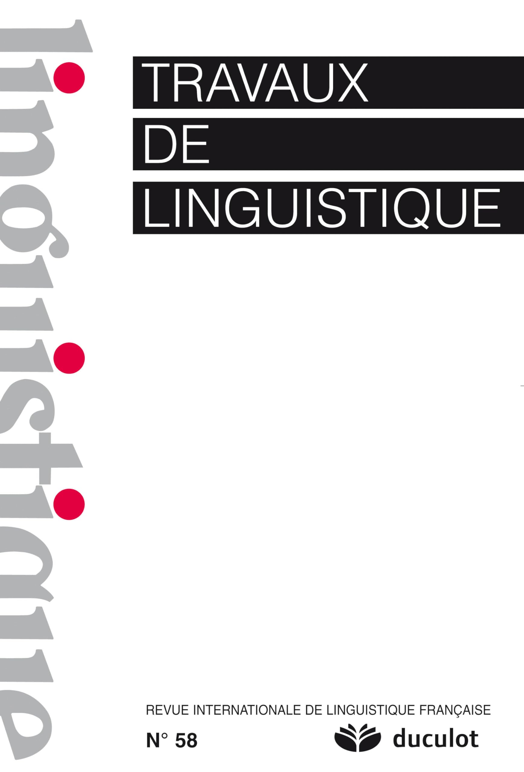 Travaux de linguistique n° 47 : adverbiaux et topiques book