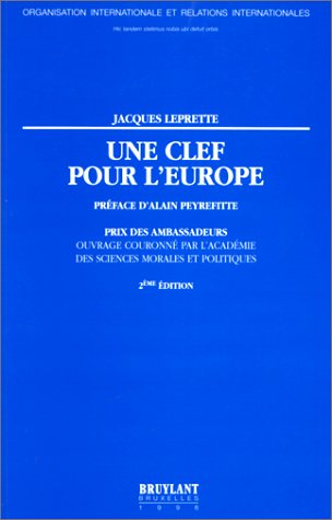 Product Image: Une clef pour l'Europe