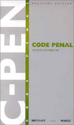 Code Penal Books